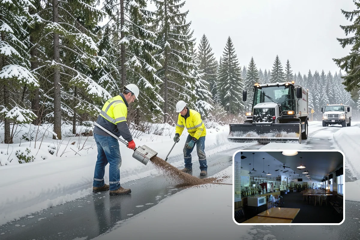 Flat Roof Snow Removal in Black Diamond, King County, WA - Prevents dangerous load buildup on non-shedding roofs
