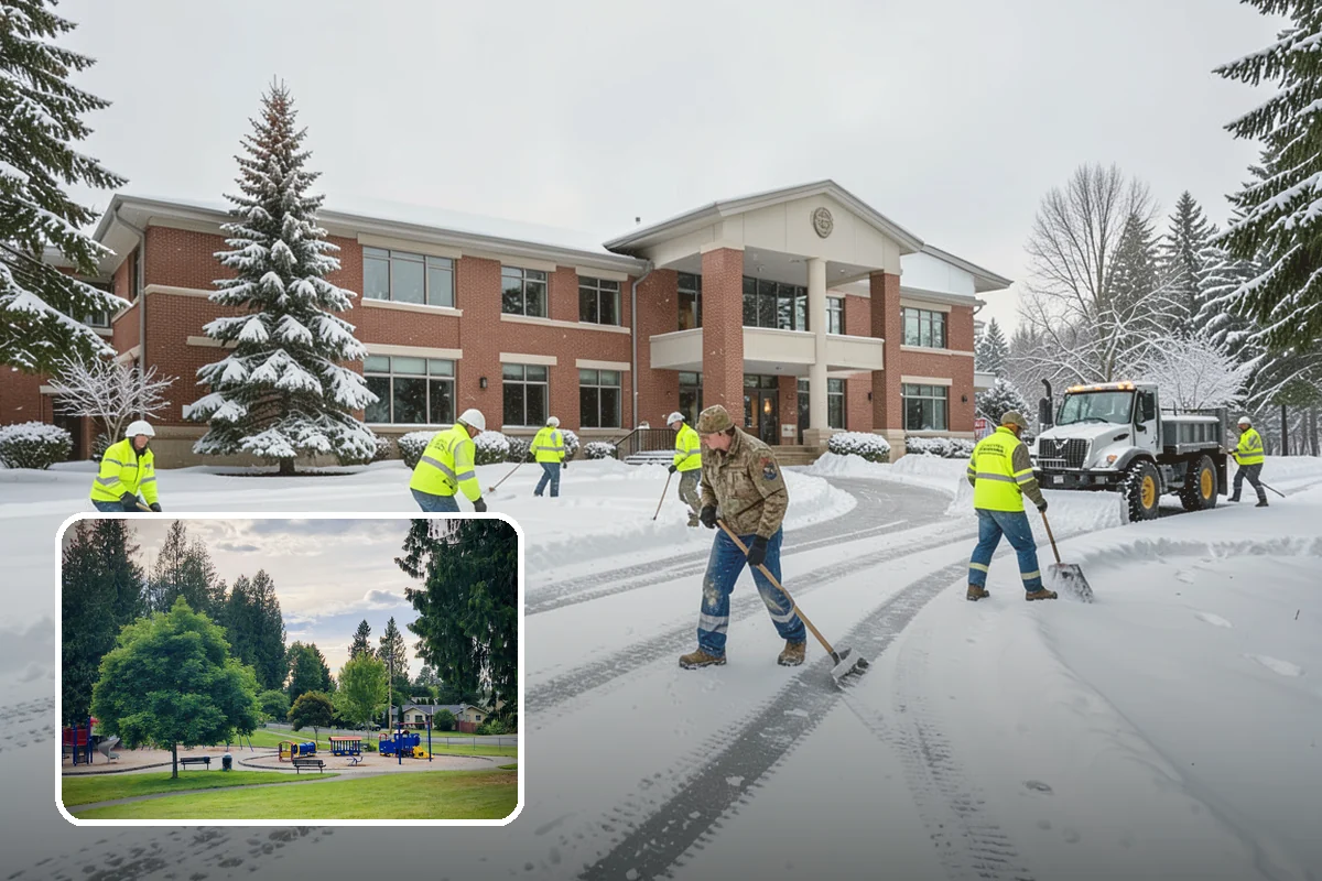 Flat Roof Snow Removal in Bonney Lake, Pierce County, WA - Prevents dangerous load buildup on non-shedding roofs
