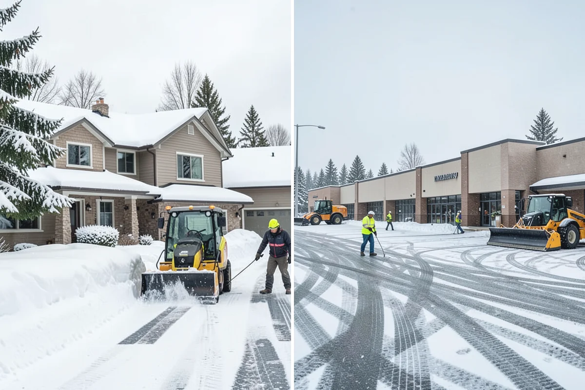 Flat Roof Snow Removal in Bonney Lake, Pierce County, WA - Inspect the membrane and locate all drains