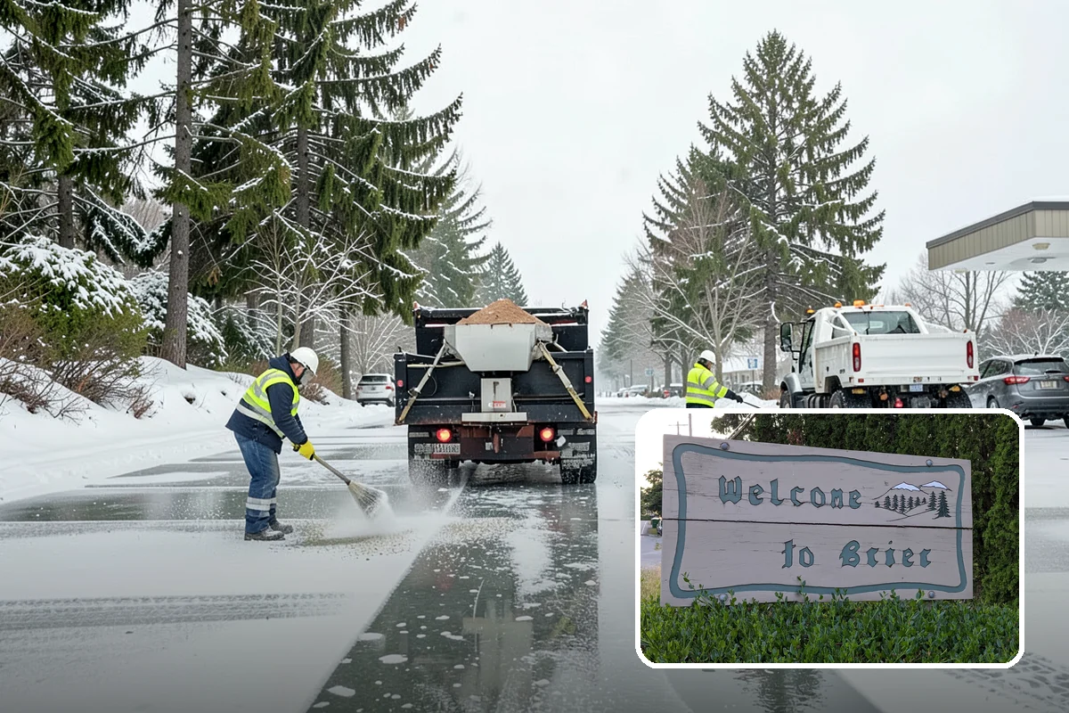 Flat Roof Snow Removal in Brier, Snohomish County, WA - Prevents dangerous load buildup on non-shedding roofs