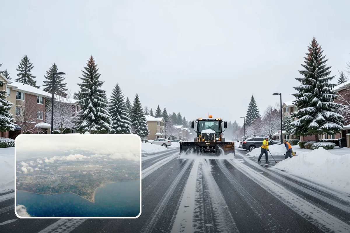 Flat Roof Snow Removal in Burien, King County, WA - Prevents dangerous load buildup on non-shedding roofs