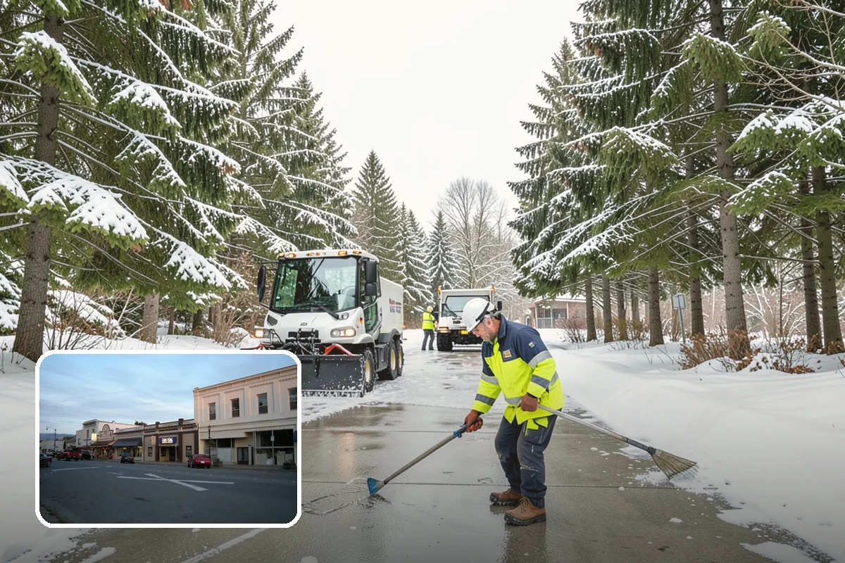 Flat Roof Snow Removal in Burlington, Skagit County, WA - Prevents dangerous load buildup on non-shedding roofs