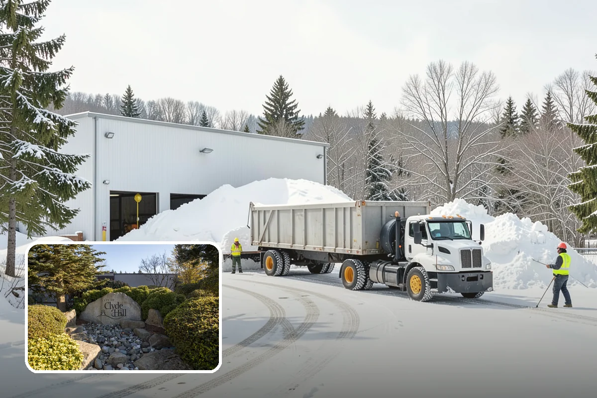Flat Roof Snow Removal in Clyde Hill, King County, WA - Prevents dangerous load buildup on non-shedding roofs
