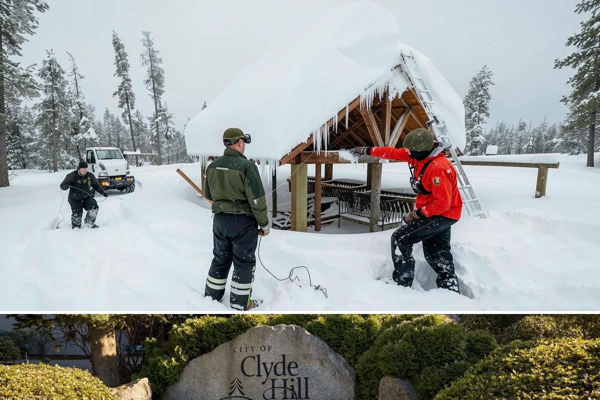 Flat Roof Snow Removal in Clyde Hill, King County, WA - Flat roof snow removal is most urgent during prolonged lowland snow and the wet spells that let meltwater pond and add weight.