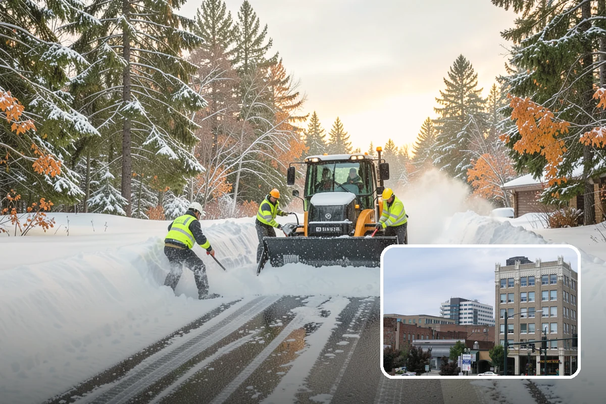 Flat Roof Snow Removal in Everett, Snohomish County, WA - Prevents dangerous load buildup on non-shedding roofs