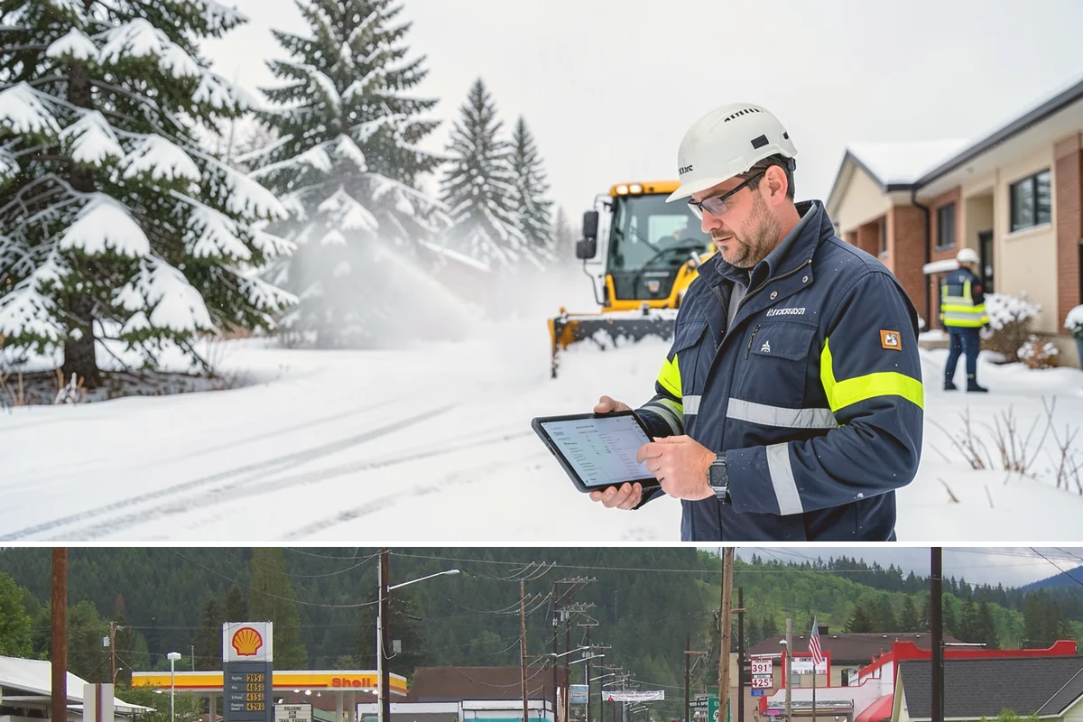 Flat Roof Snow Removal in Granite Falls, Snohomish County, WA - Flat roof snow removal is most urgent during prolonged lowland snow and the wet spells that let meltwater pond and add weight.