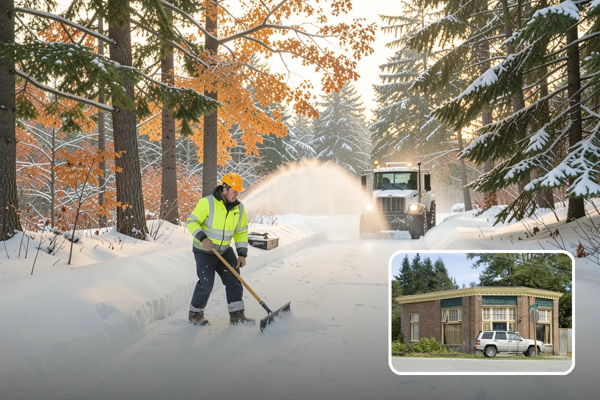 Flat Roof Snow Removal in Hamilton, Skagit County, WA - Prevents dangerous load buildup on non-shedding roofs