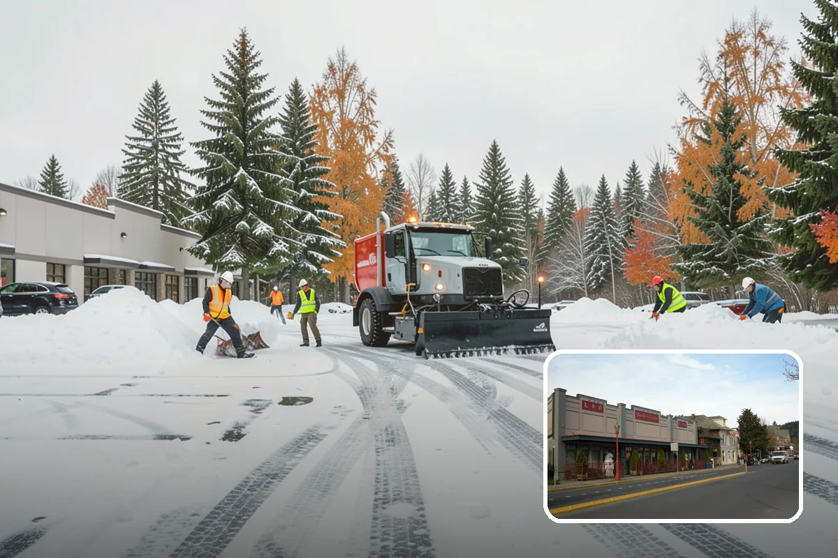 Flat Roof Snow Removal in Issaquah, King County, WA - Prevents dangerous load buildup on non-shedding roofs