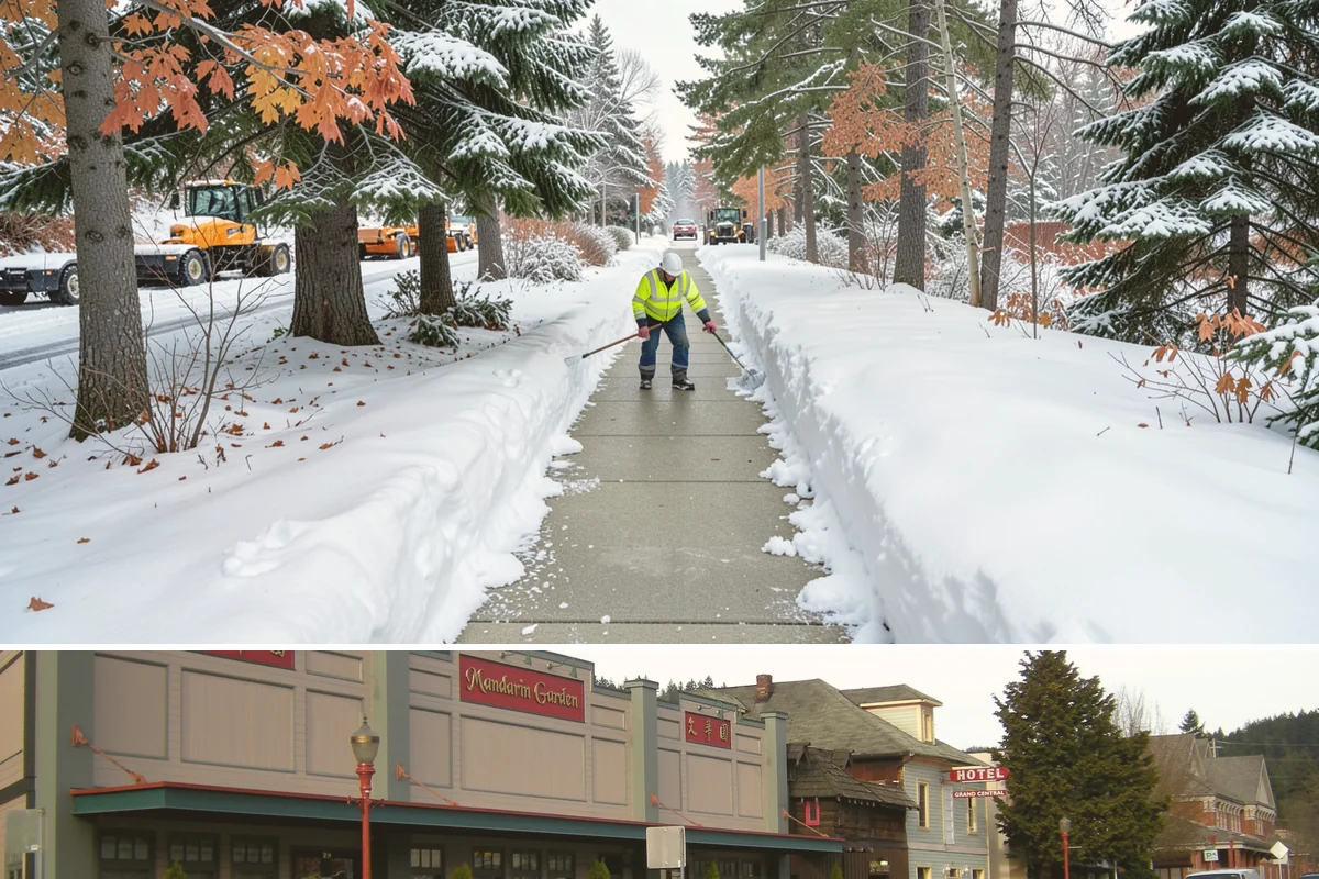 Flat Roof Snow Removal in Issaquah, King County, WA - Flat roof snow removal is most urgent during prolonged lowland snow and the wet spells that let meltwater pond and add weight.