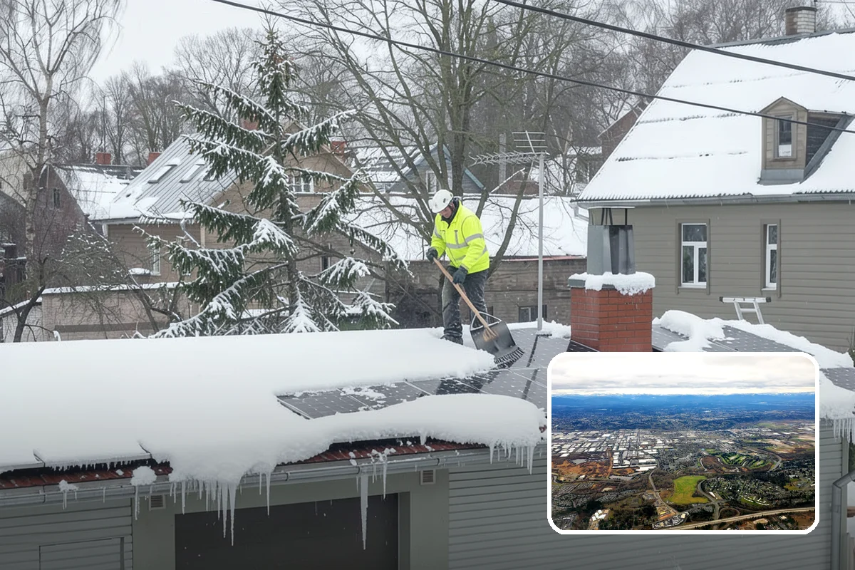 Flat Roof Snow Removal in Kent, King County, WA - Prevents dangerous load buildup on non-shedding roofs