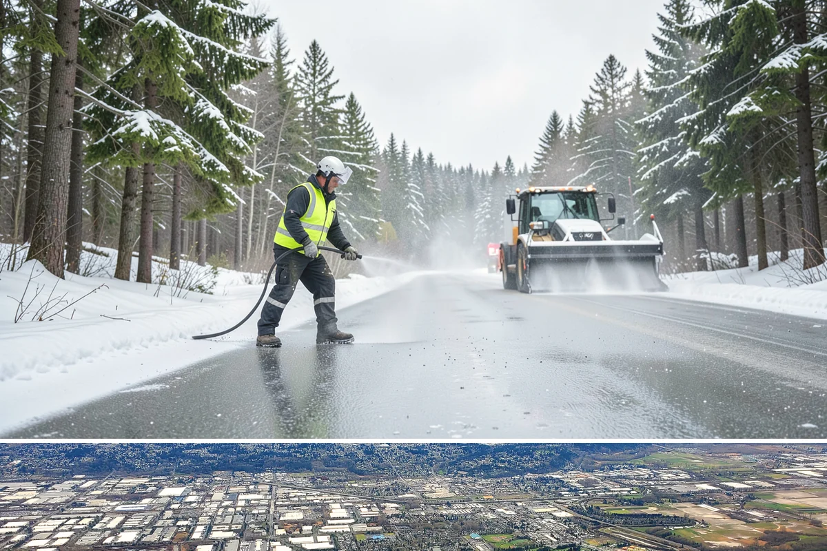 Flat Roof Snow Removal in Kent, King County, WA - Flat roof snow removal is most urgent during prolonged lowland snow and the wet spells that let meltwater pond and add weight.