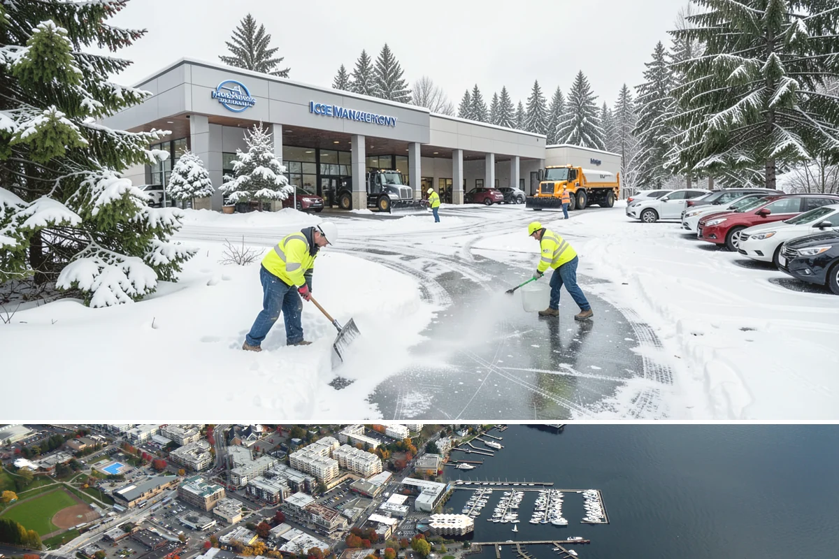 Flat Roof Snow Removal in Kirkland, King County, WA - Flat roof snow removal is most urgent during prolonged lowland snow and the wet spells that let meltwater pond and add weight.