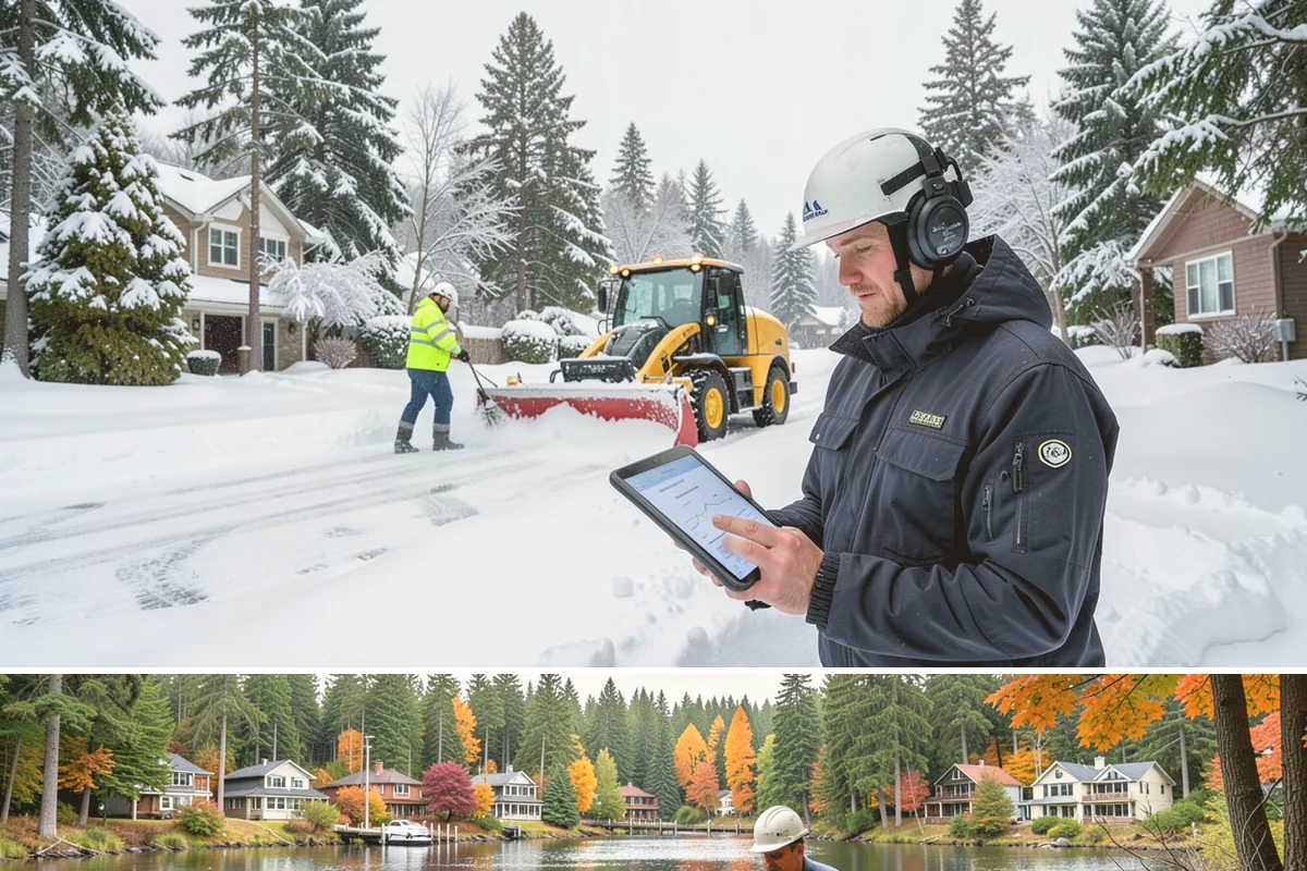 Flat Roof Snow Removal in La Conner, Skagit County, WA - Flat roof snow removal is most urgent during prolonged lowland snow and the wet spells that let meltwater pond and add weight.
