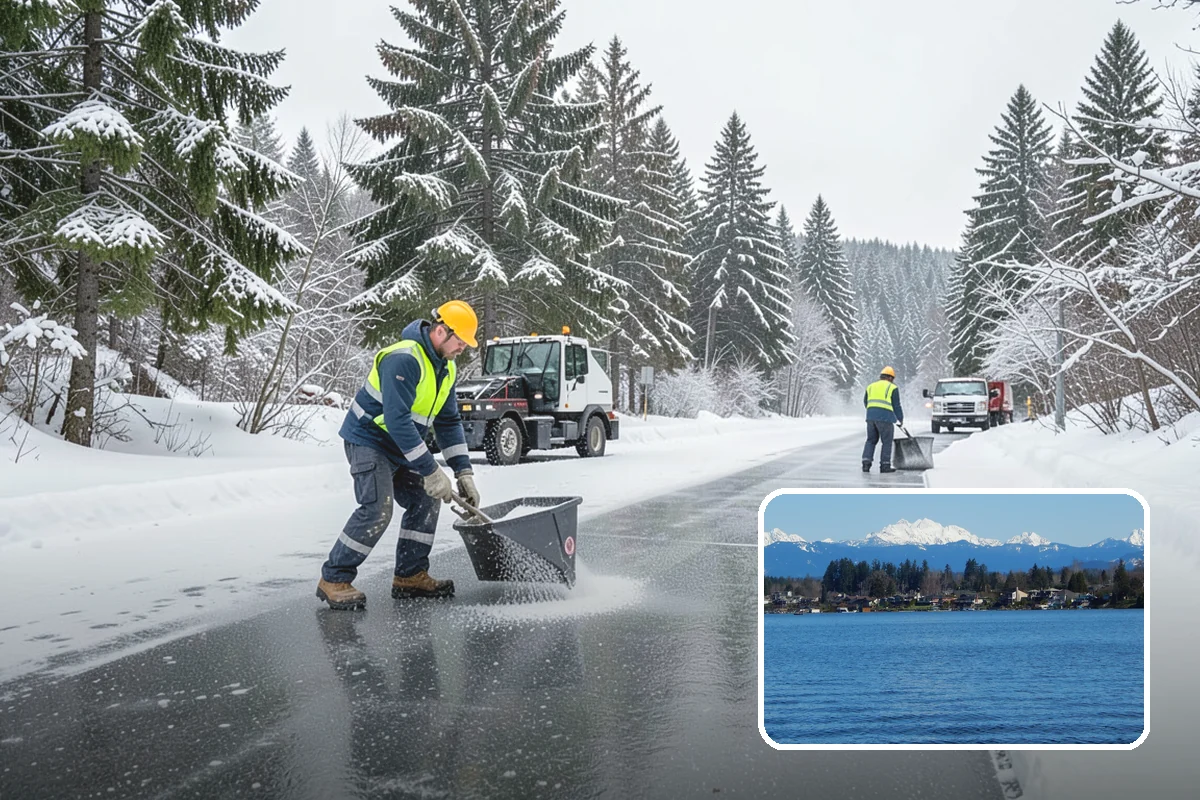 Flat Roof Snow Removal in Lake Stevens, Snohomish County, WA - Prevents dangerous load buildup on non-shedding roofs