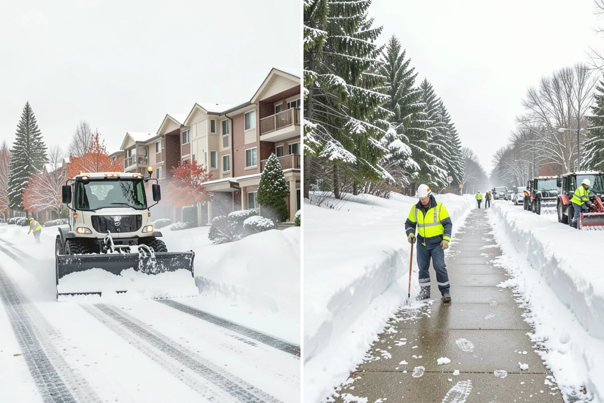 Flat Roof Snow Removal in Lake Stevens, Snohomish County, WA - Inspect the membrane and locate all drains