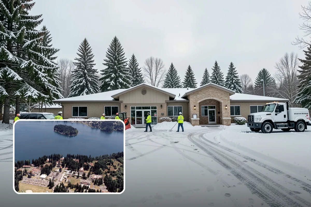 Flat Roof Snow Removal in Lakewood, Pierce County, WA - Prevents dangerous load buildup on non-shedding roofs