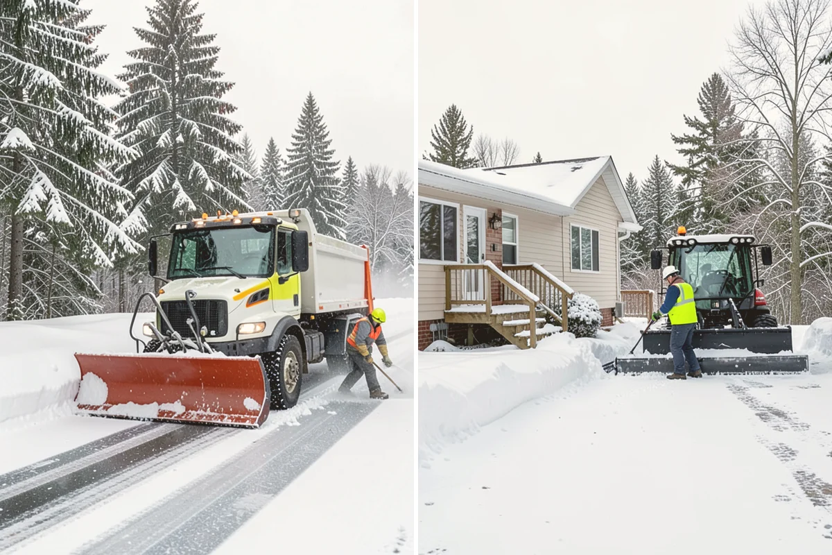 Flat Roof Snow Removal in Lynnwood, Snohomish County, WA - Inspect the membrane and locate all drains