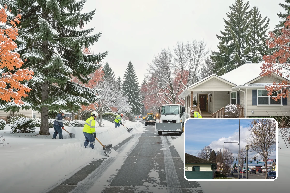 Flat Roof Snow Removal in Marysville, Snohomish County, WA - Prevents dangerous load buildup on non-shedding roofs