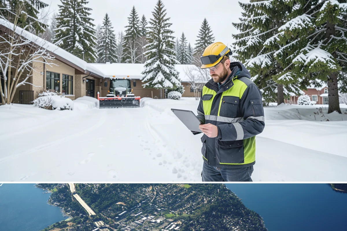 Flat Roof Snow Removal in Mercer Island, King County, WA - Flat roof snow removal is most urgent during prolonged lowland snow and the wet spells that let meltwater pond and add weight.