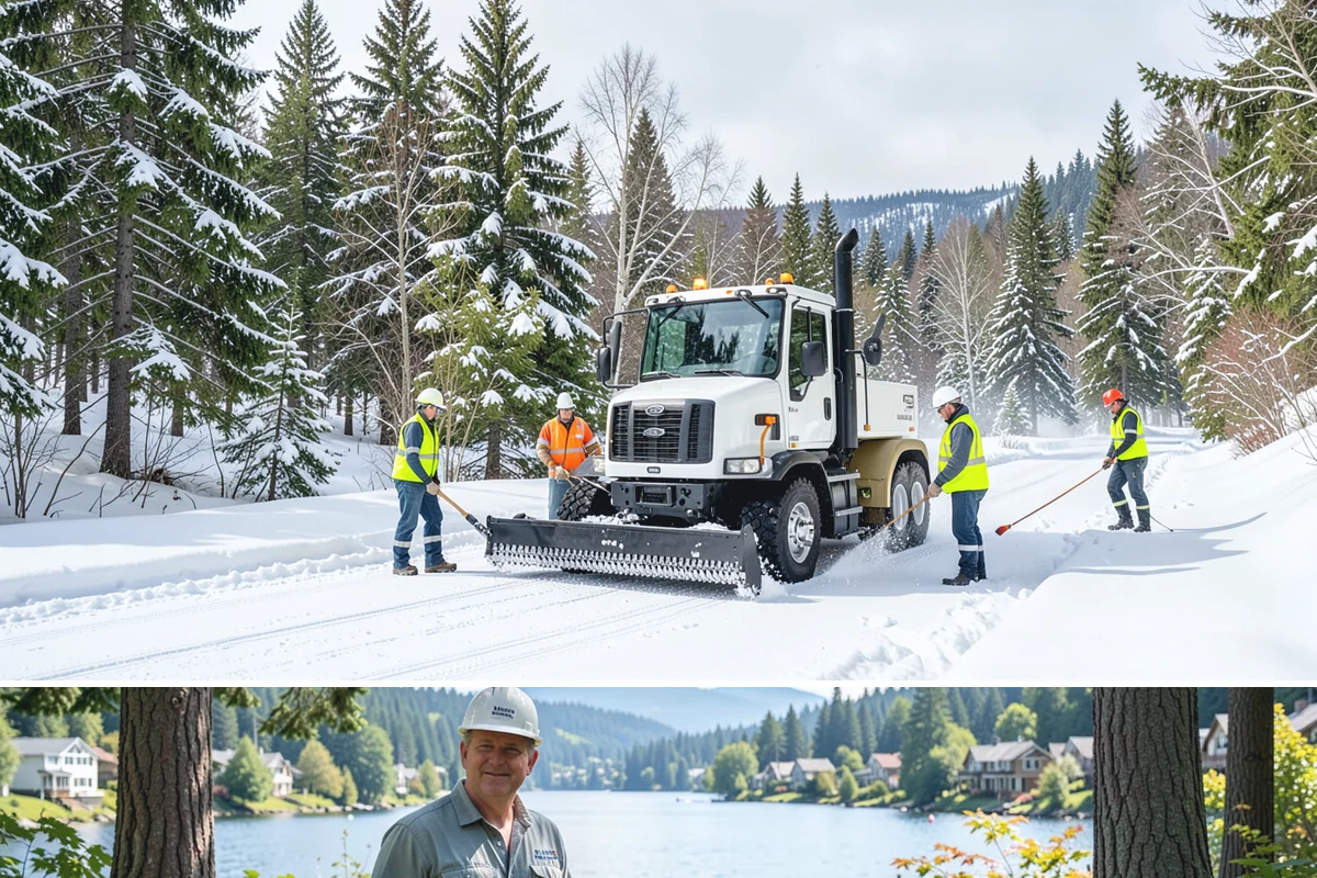 Flat Roof Snow Removal in Milton, King County, WA - Flat roof snow removal is most urgent during prolonged lowland snow and the wet spells that let meltwater pond and add weight.