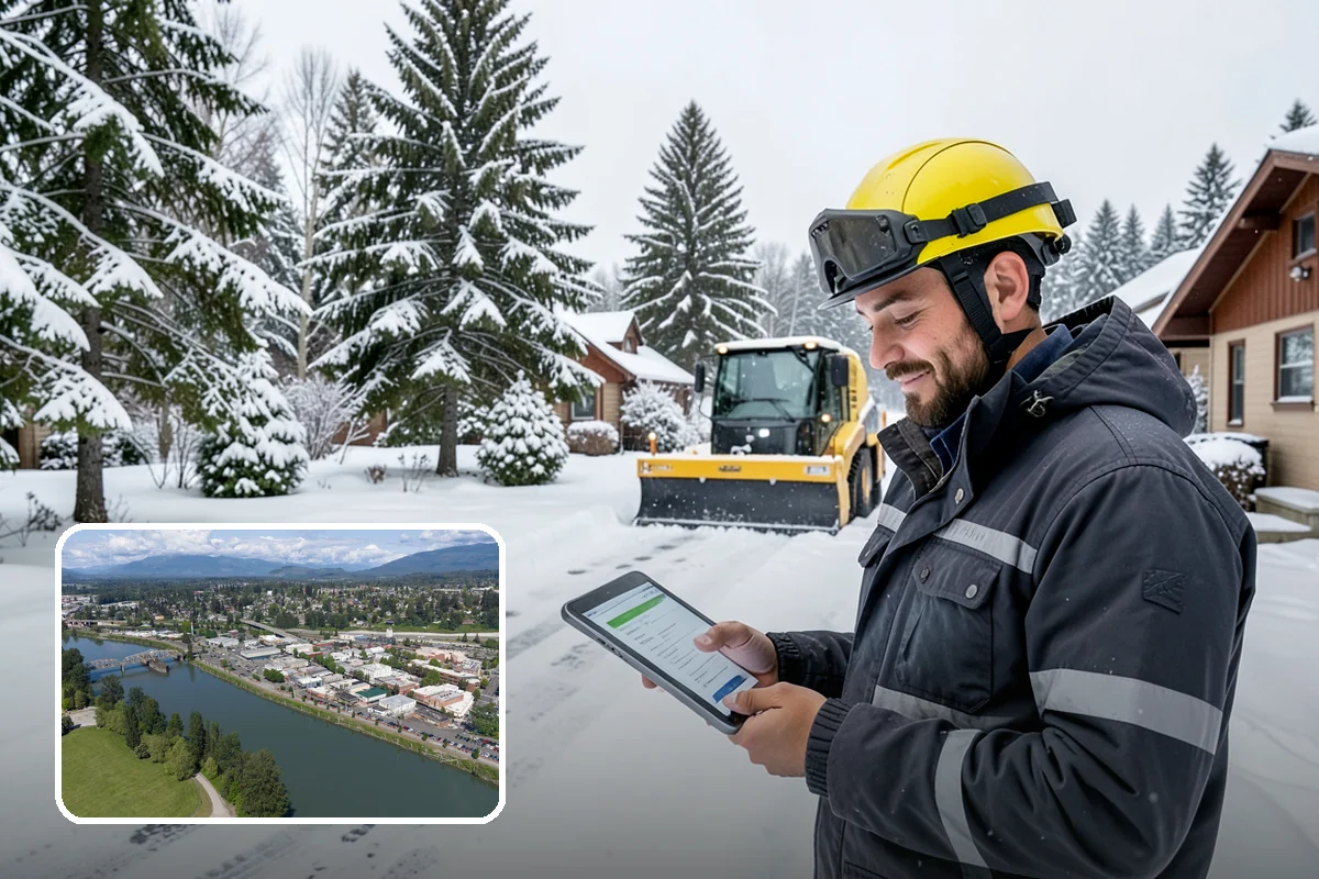 Flat Roof Snow Removal in Mount Vernon, Skagit County, WA - Prevents dangerous load buildup on non-shedding roofs