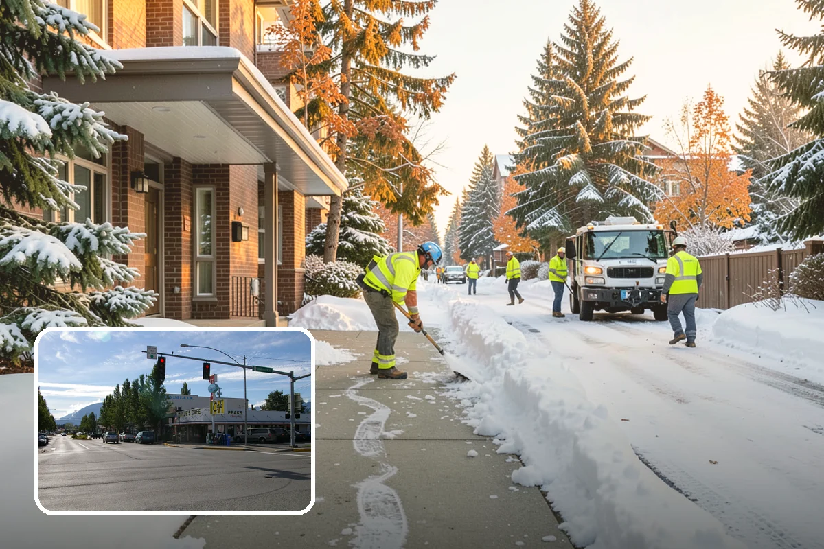 Flat Roof Snow Removal in North Bend, King County, WA - Prevents dangerous load buildup on non-shedding roofs