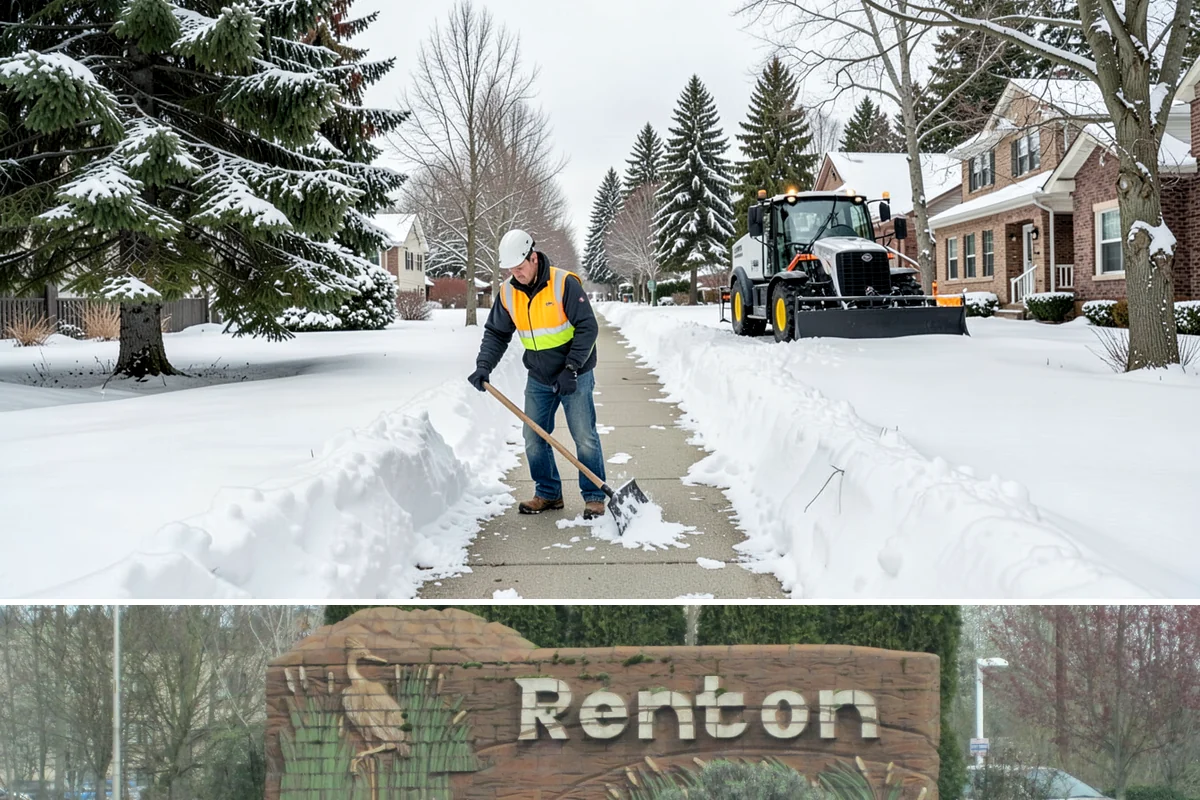 Flat Roof Snow Removal in Renton, King County, WA - Flat roof snow removal is most urgent during prolonged lowland snow and the wet spells that let meltwater pond and add weight.