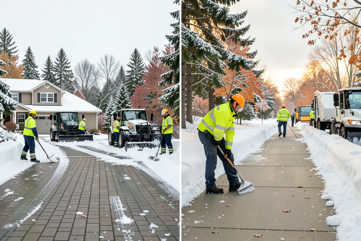 Flat Roof Snow Removal in SeaTac, King County, WA - Inspect the membrane and locate all drains