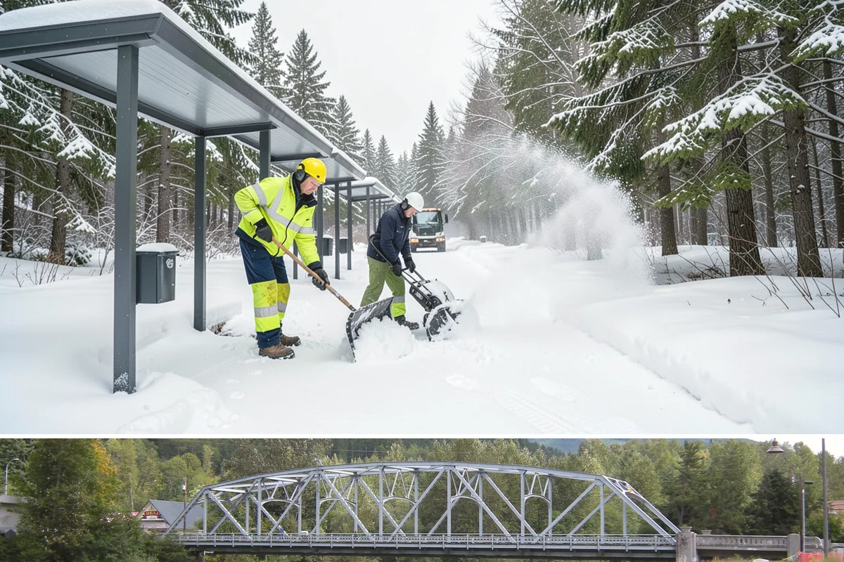 Flat Roof Snow Removal in Skykomish, King County, WA - Flat roof snow removal is most urgent during prolonged lowland snow and the wet spells that let meltwater pond and add weight.