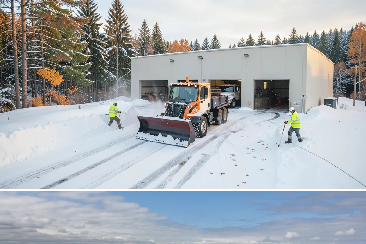 Flat Roof Snow Removal in University Place, Pierce County, WA - Flat roof snow removal is most urgent during prolonged lowland snow and the wet spells that let meltwater pond and add weight.