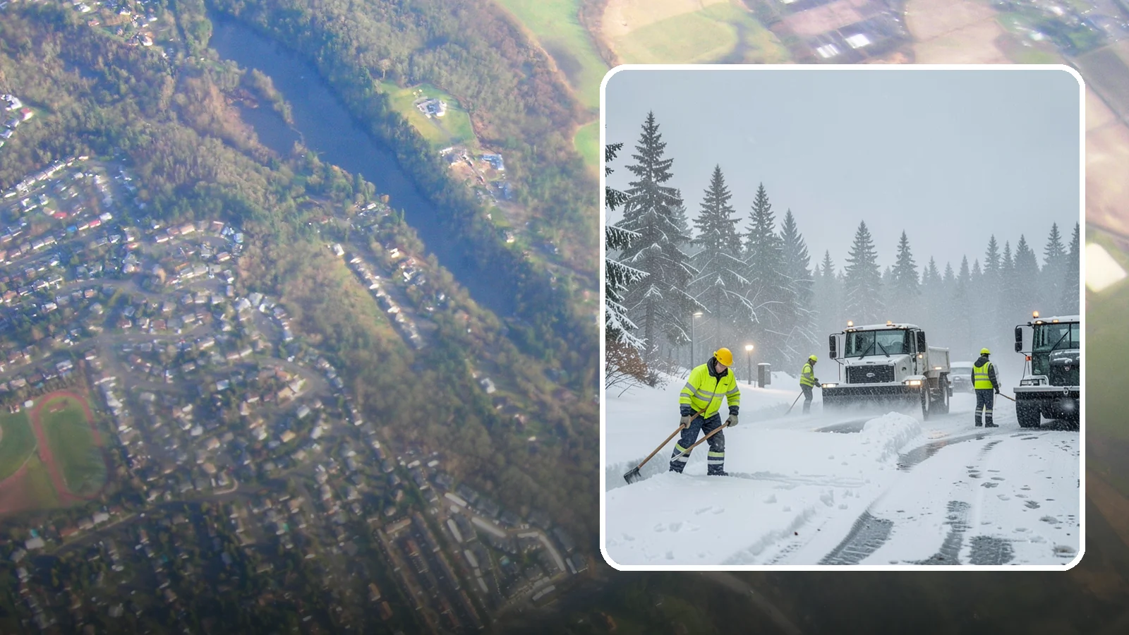 Freezing Rain Response in Algona, King County, WA - When freezing rain turns every surface to invisible glass, we treat your property before the first fall happens.