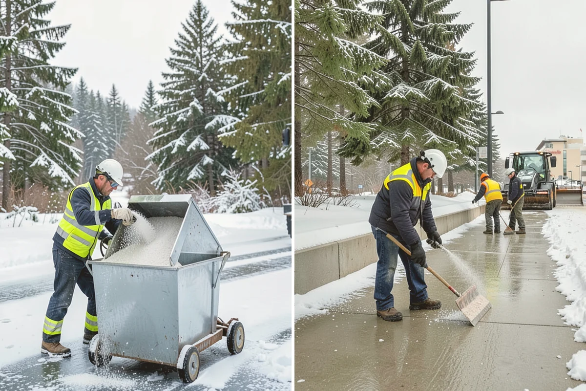 Freezing Rain Response in Algona, King County, WA - Track surface temperatures and dew points as the freezing line approaches
