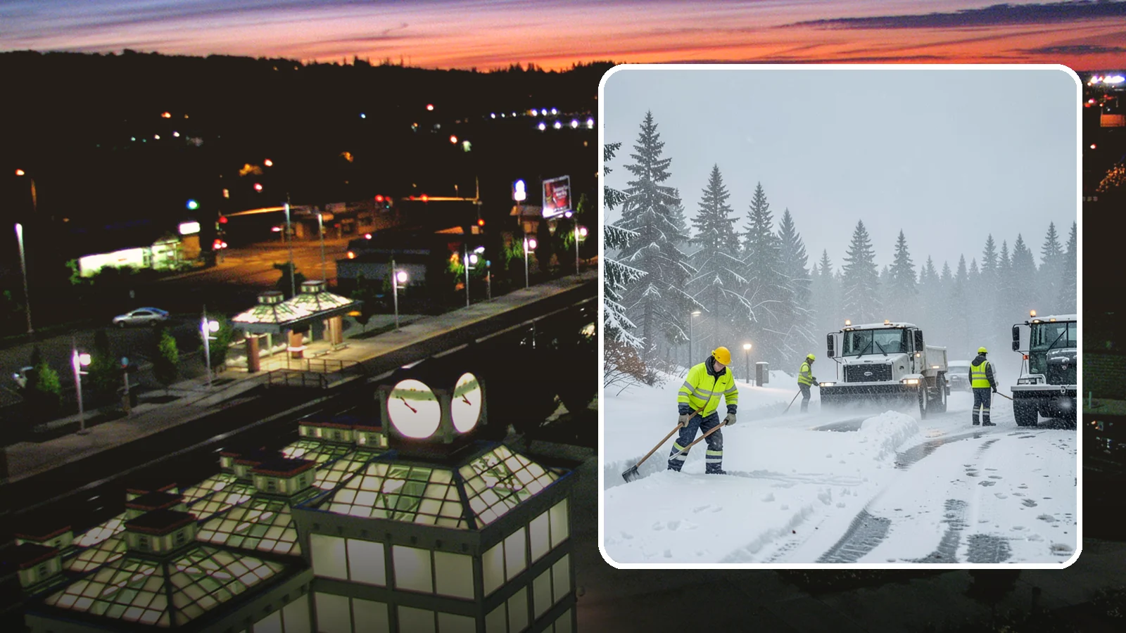 Freezing Rain Response in Auburn, King County, WA - When freezing rain turns every surface to invisible glass, we treat your property before the first fall happens.