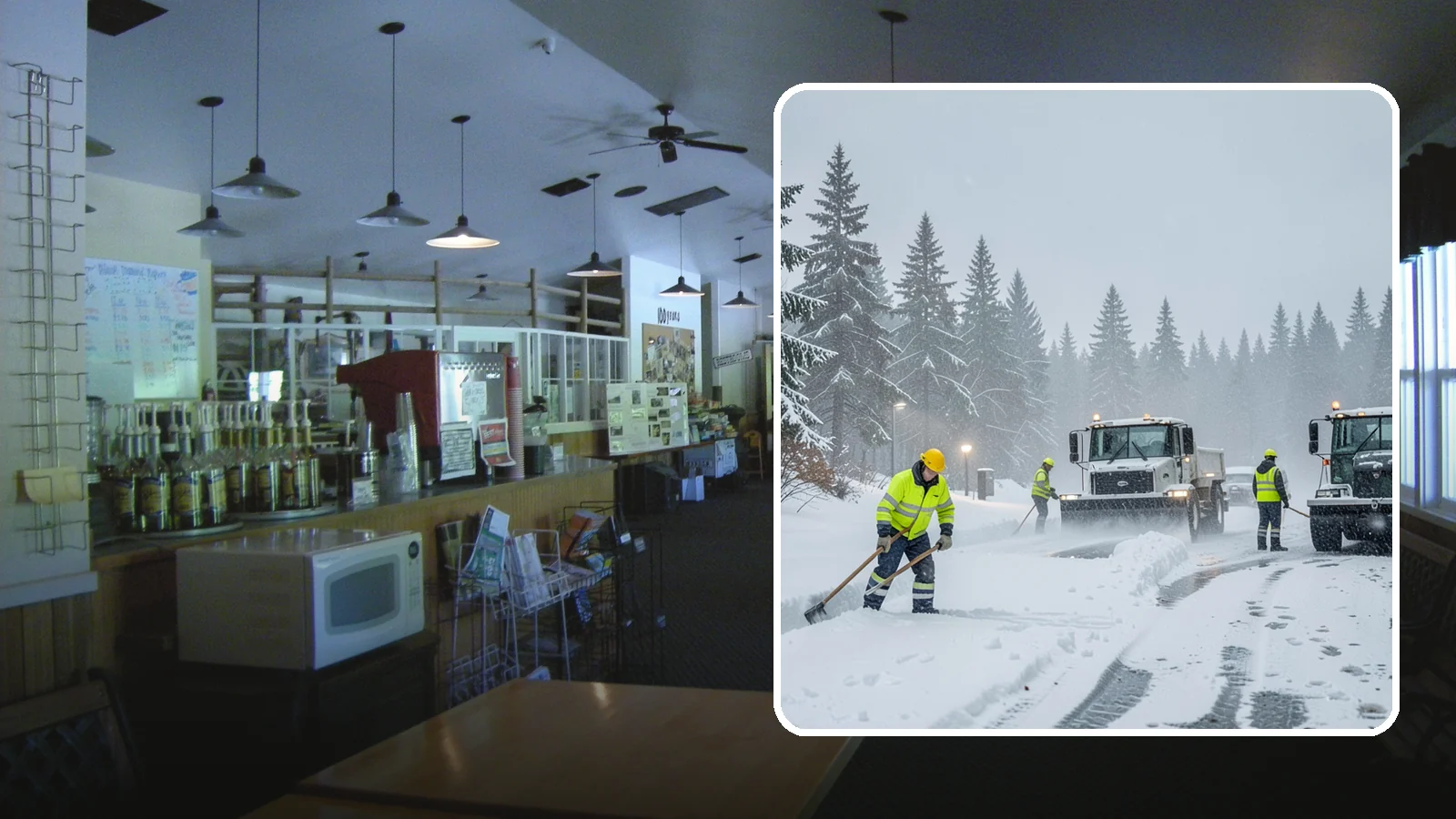 Freezing Rain Response in Black Diamond, King County, WA - When freezing rain turns every surface to invisible glass, we treat your property before the first fall happens.