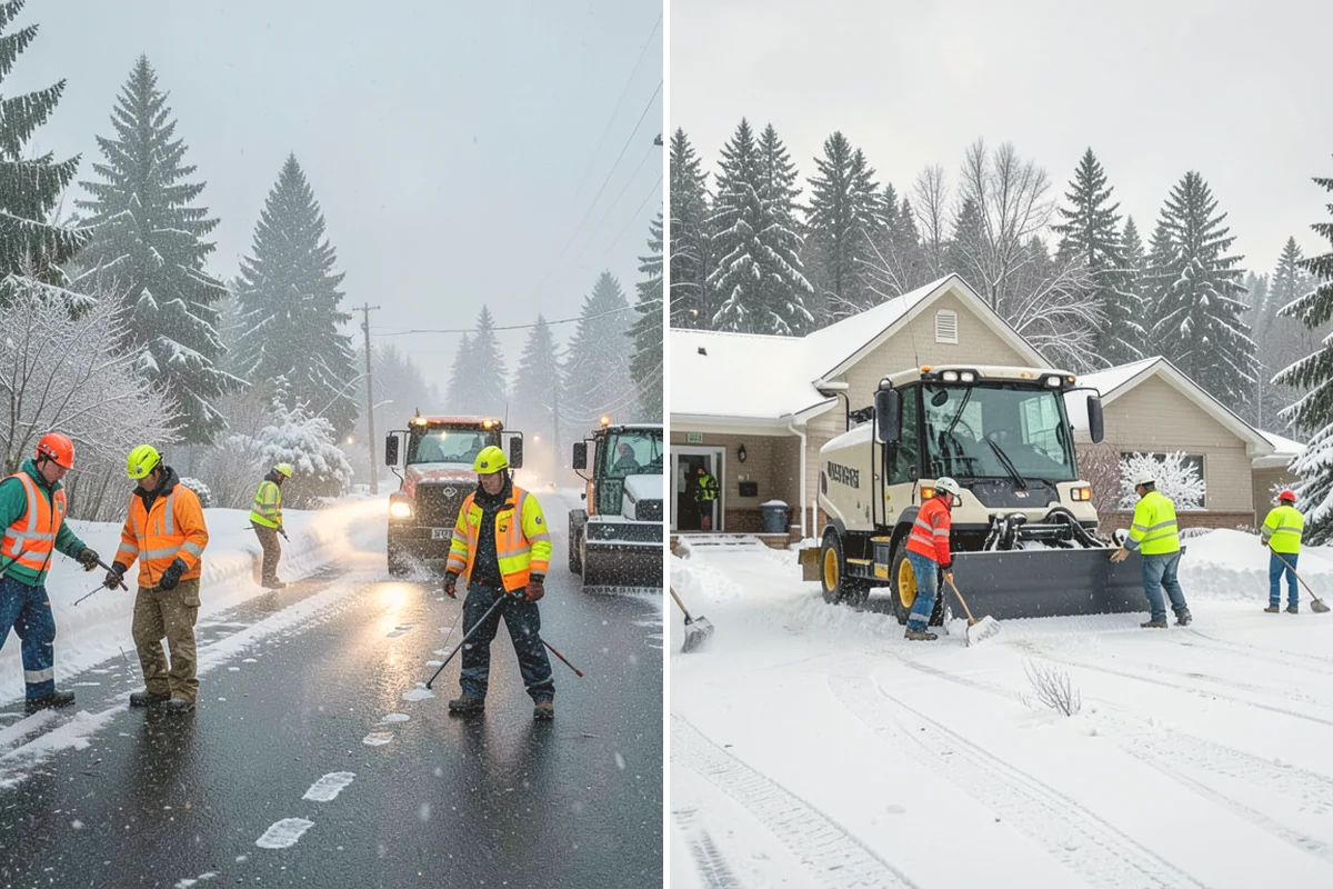 Freezing Rain Response in Bothell, King County, WA - Track surface temperatures and dew points as the freezing line approaches