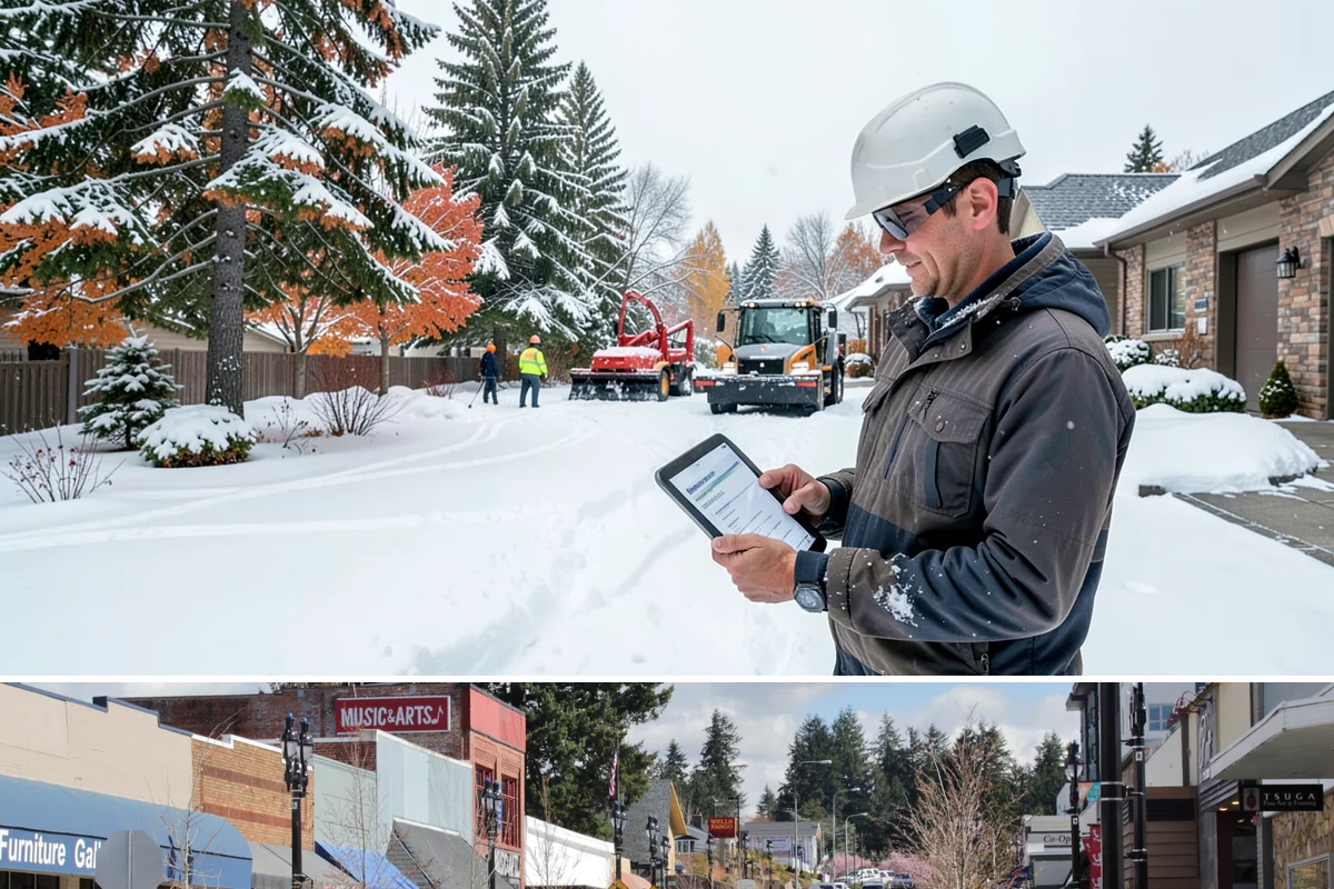 Freezing Rain Response in Bothell, King County, WA - Freezing rain events peak from December through early February when shallow cold air pools in the Puget Sound basin beneath...