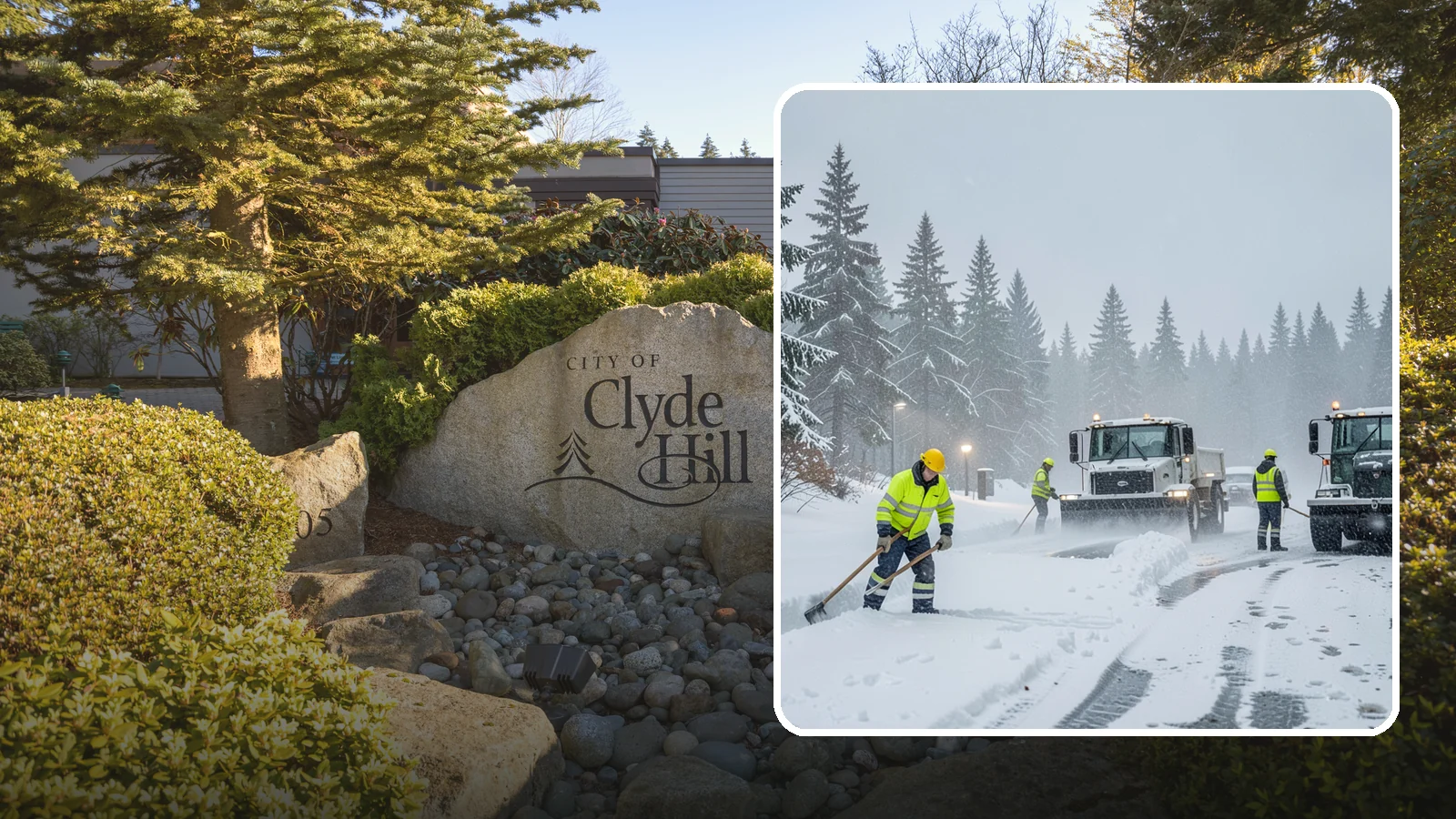 Freezing Rain Response in Clyde Hill, King County, WA - When freezing rain turns every surface to invisible glass, we treat your property before the first fall happens.