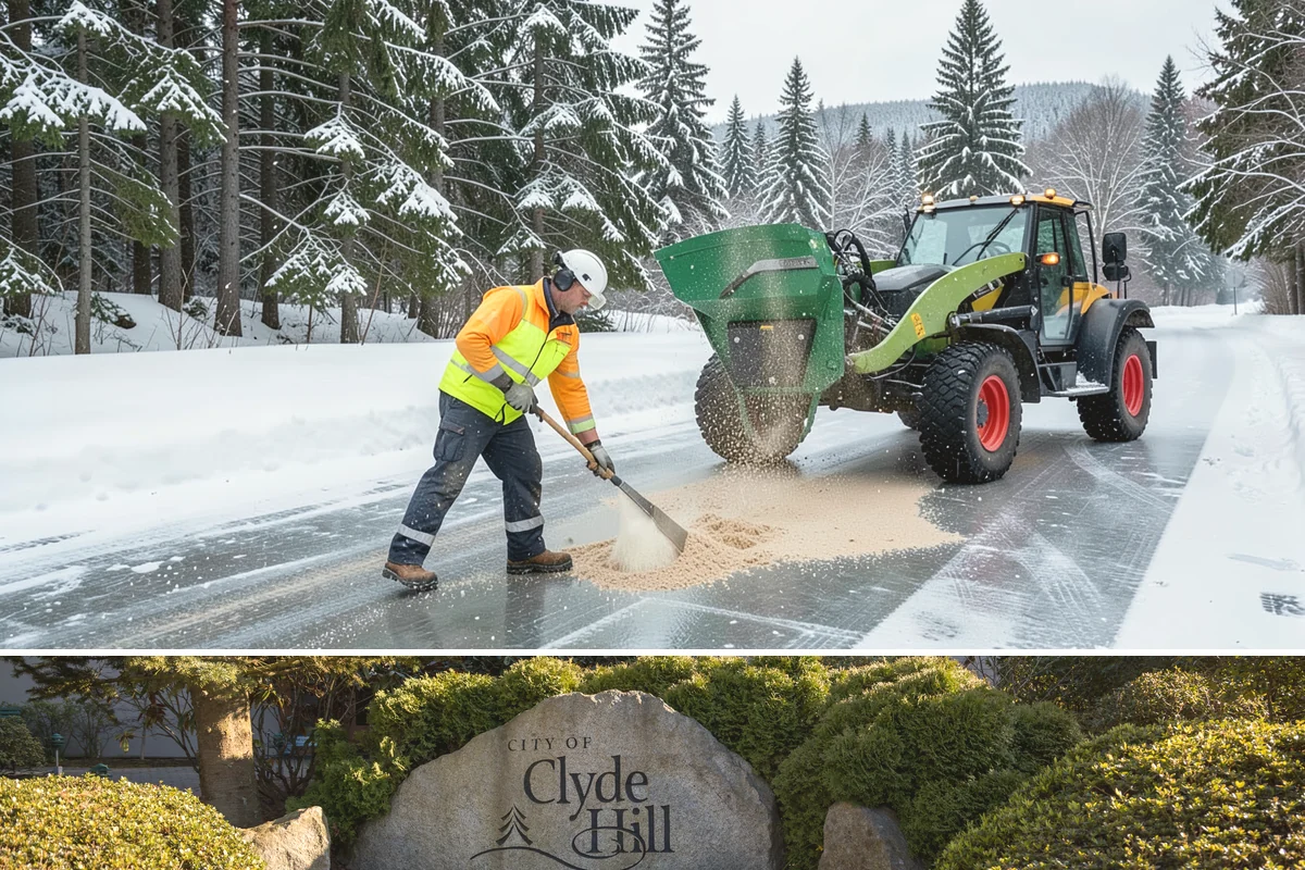 Freezing Rain Response in Clyde Hill, King County, WA - Freezing rain events peak from December through early February when shallow cold air pools in the Puget Sound basin beneath...