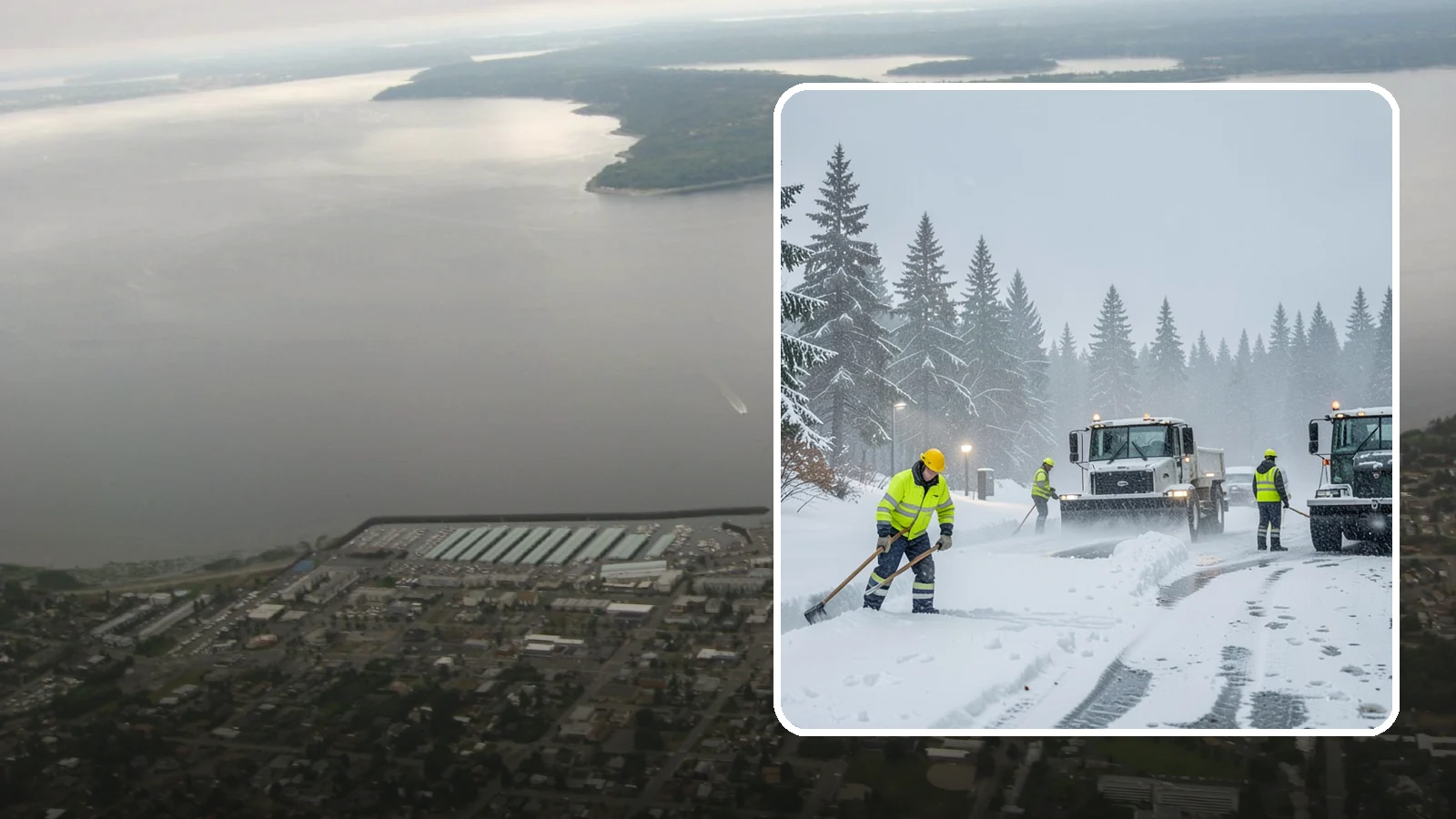 Freezing Rain Response in Des Moines, King County, WA - When freezing rain turns every surface to invisible glass, we treat your property before the first fall happens.