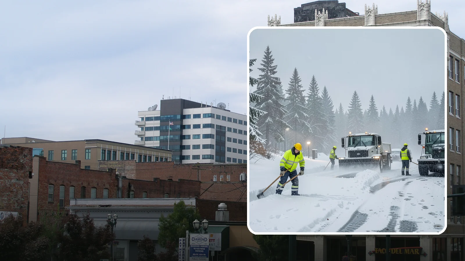 Freezing Rain Response in Everett, Snohomish County, WA - When freezing rain turns every surface to invisible glass, we treat your property before the first fall happens.