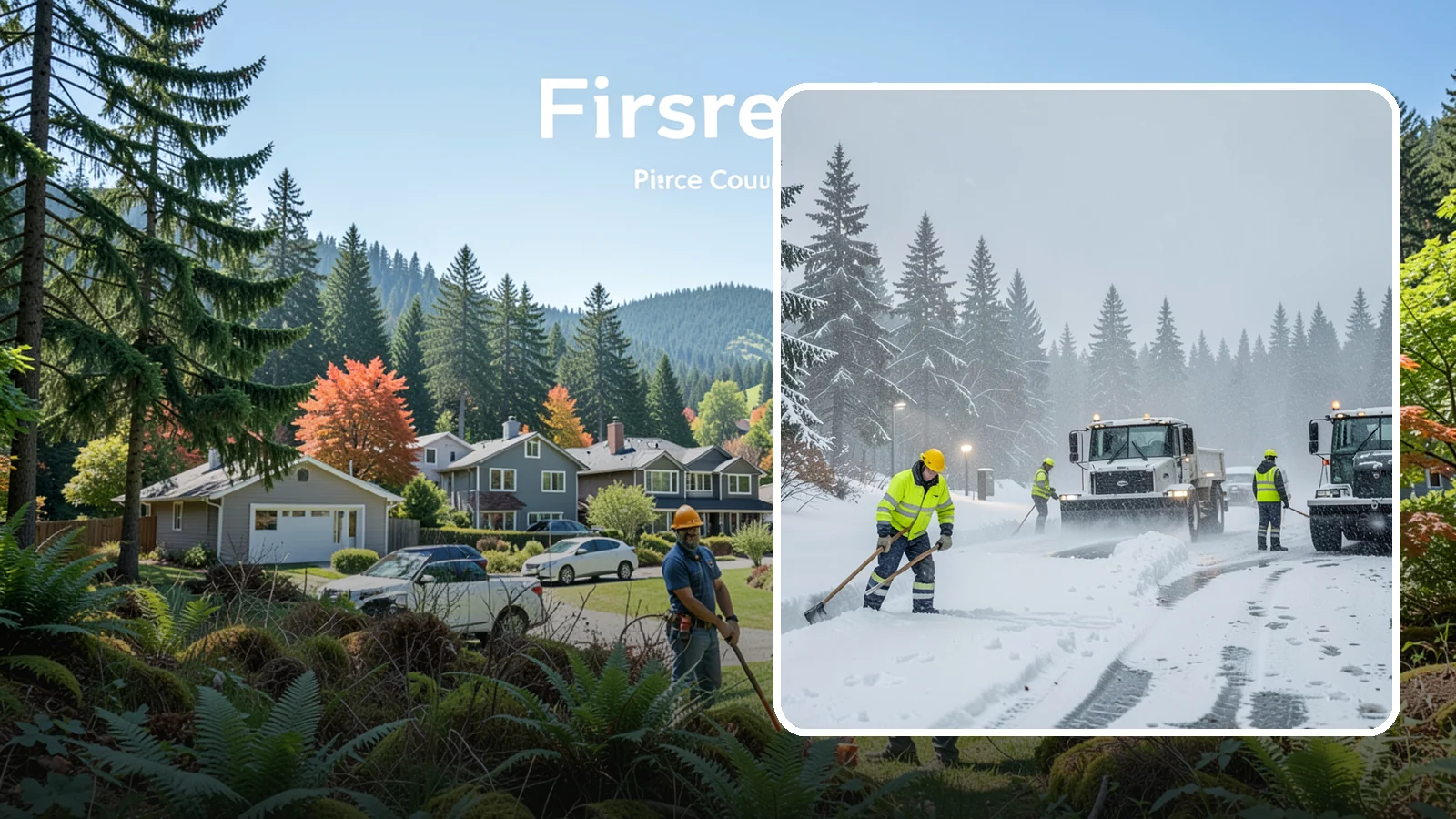 Freezing Rain Response in Fircrest, Pierce County, WA - When freezing rain turns every surface to invisible glass, we treat your property before the first fall happens.