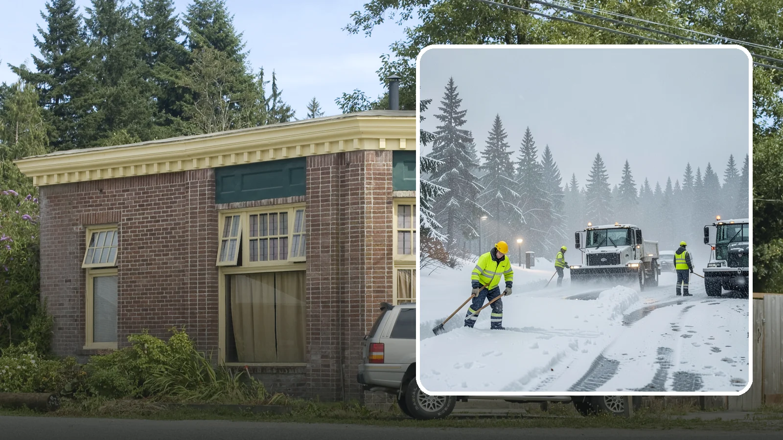 Freezing Rain Response in Hamilton, Skagit County, WA - When freezing rain turns every surface to invisible glass, we treat your property before the first fall happens.