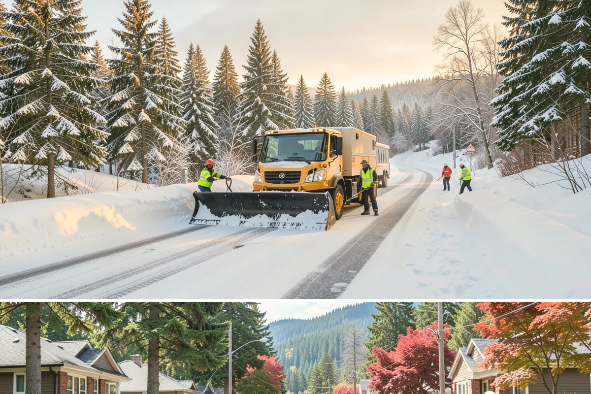 Freezing Rain Response in Hunts Point, King County, WA - Freezing rain events peak from December through early February when shallow cold air pools in the Puget Sound basin beneath...