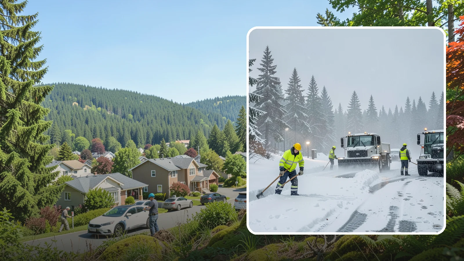 Freezing Rain Response in Index, Snohomish County, WA - When freezing rain turns every surface to invisible glass, we treat your property before the first fall happens.