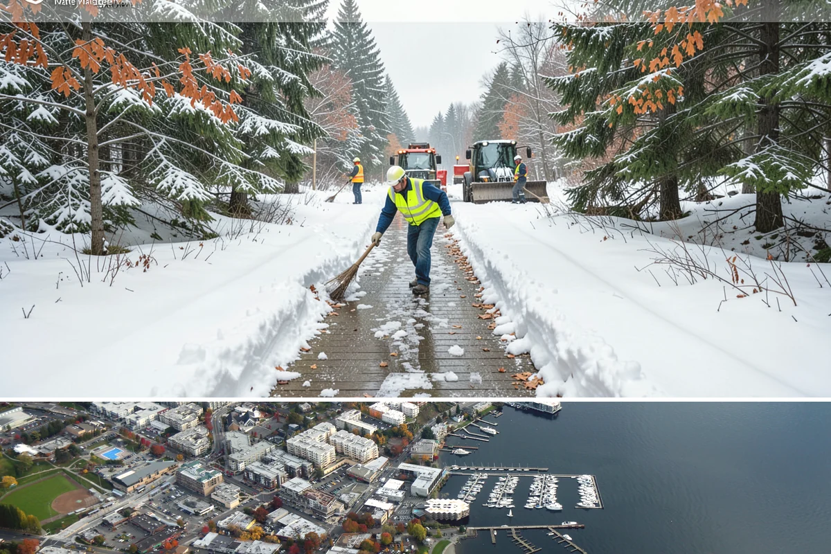 Freezing Rain Response in Kirkland, King County, WA - Freezing rain events peak from December through early February when shallow cold air pools in the Puget Sound basin beneath...