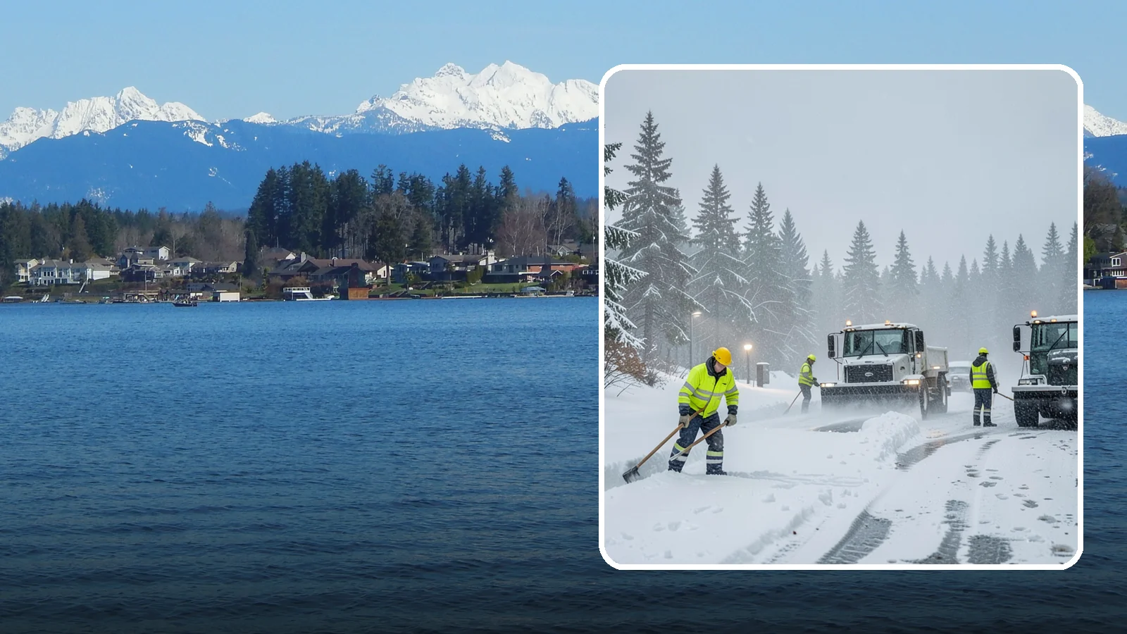 Freezing Rain Response in Lake Stevens, Snohomish County, WA - When freezing rain turns every surface to invisible glass, we treat your property before the first fall happens.