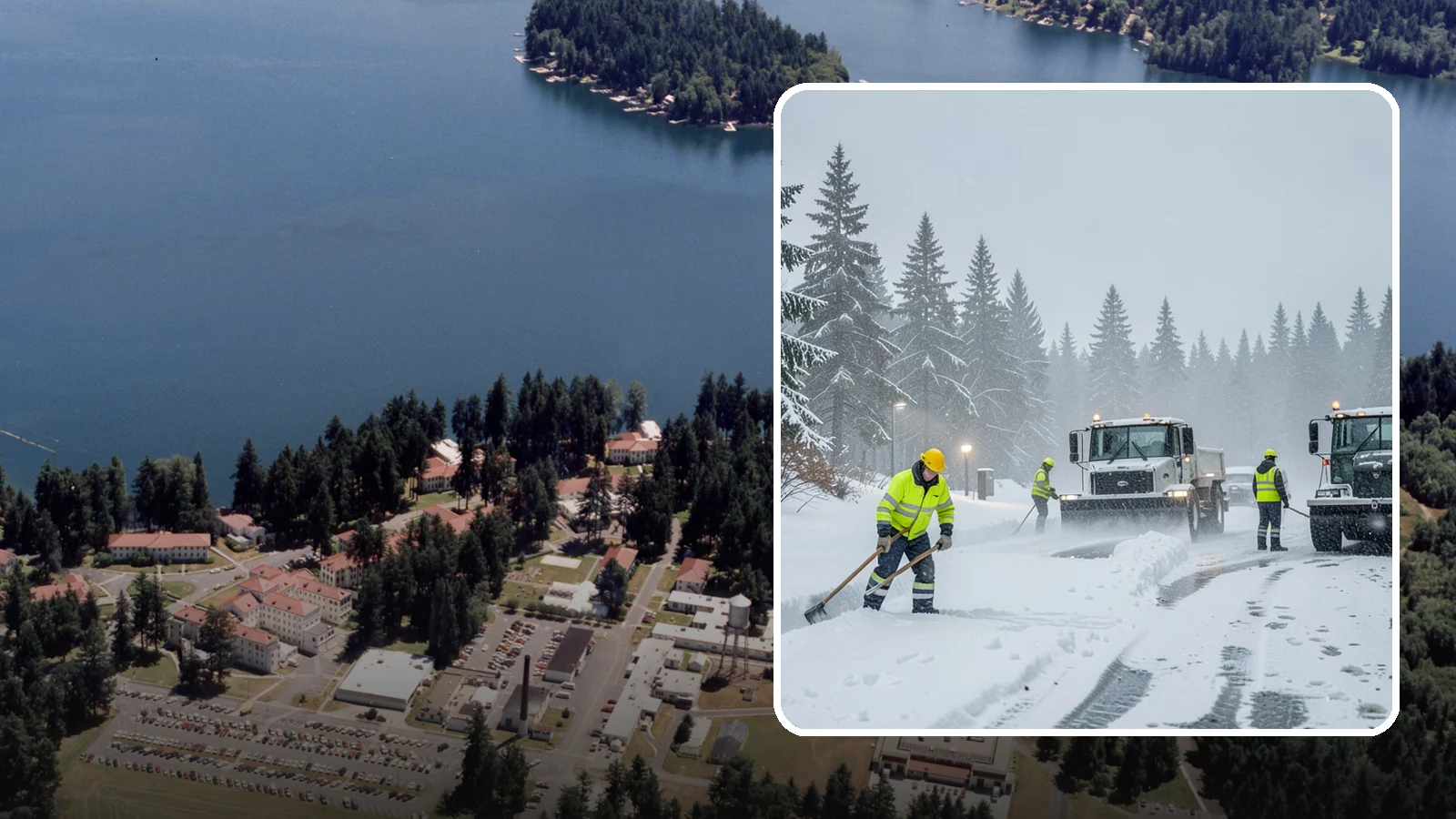 Freezing Rain Response in Lakewood, Pierce County, WA - When freezing rain turns every surface to invisible glass, we treat your property before the first fall happens.
