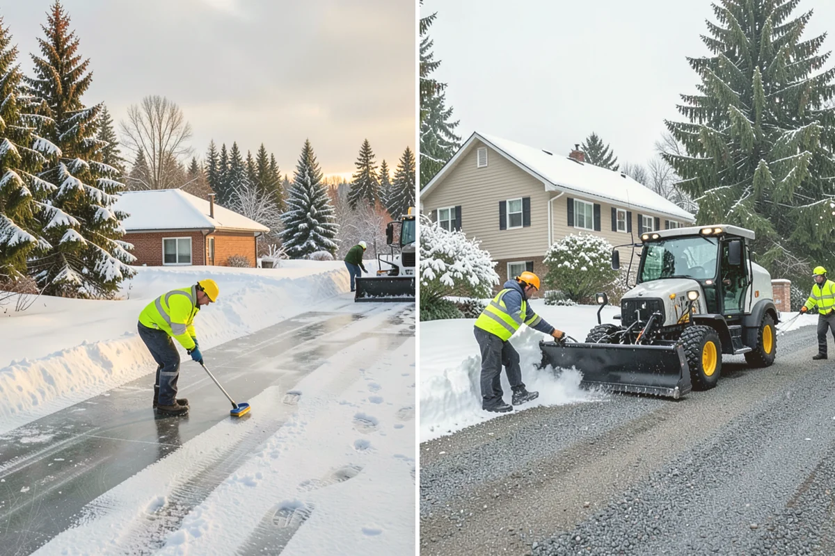 Freezing Rain Response in Langley, Island County, WA - Track surface temperatures and dew points as the freezing line approaches