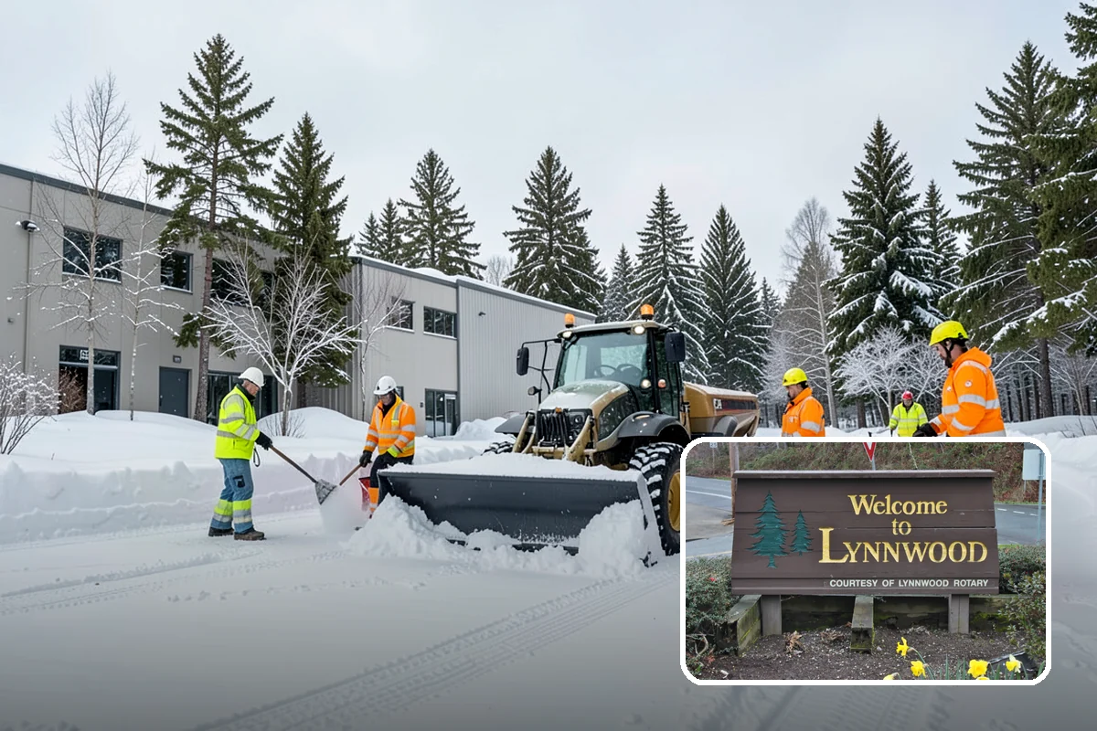 Freezing Rain Response in Lynnwood, Snohomish County, WA - Pre-treatment that stops the glaze from bonding before drizzle even falls