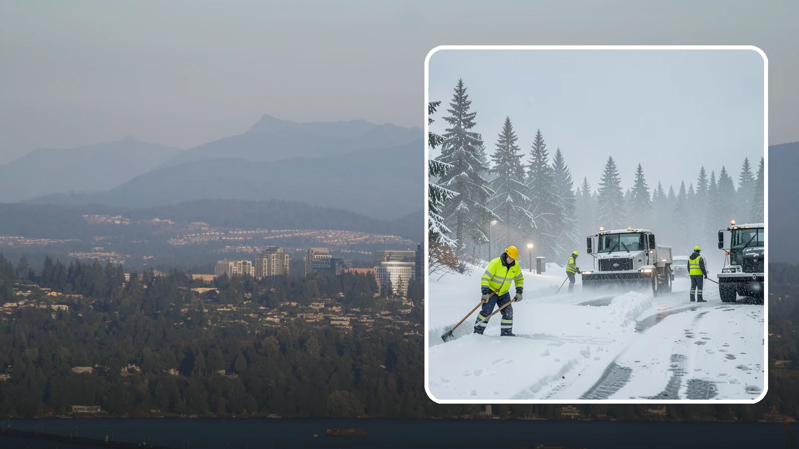 Freezing Rain Response in Medina, King County, WA - When freezing rain turns every surface to invisible glass, we treat your property before the first fall happens.